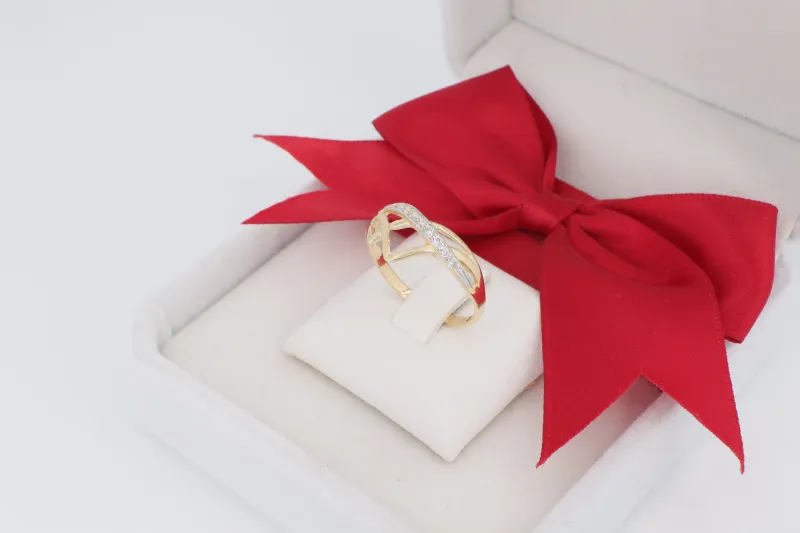 gy0954-3_női arany gyűrű