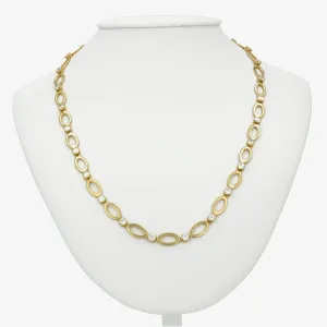 Ovál szemű nyaklánc