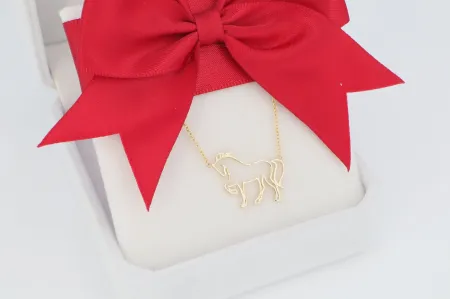 Szabad Lélek Lovacska medál nyaklánccal (ány285)