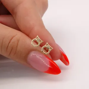 Pici bagoly fülbevaló