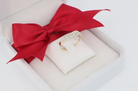 Viktória női arany gyűrű (gy0049)