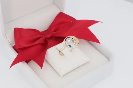 Jin Jang arany gyűrű (gy0130)