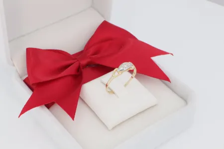 Női arany gyűrű (gy0163)