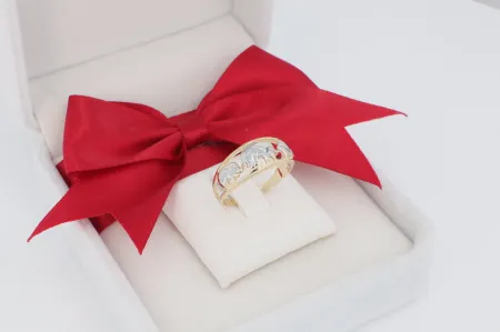 Elefántos női arany gyűrű (gy0170)