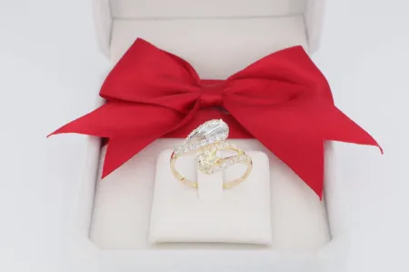 Női arany gyűrű (gy0243)