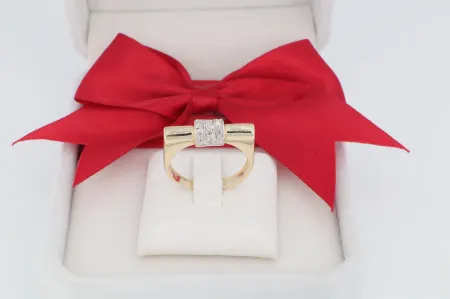 Elegáns női arany gyűrű (gy0377)