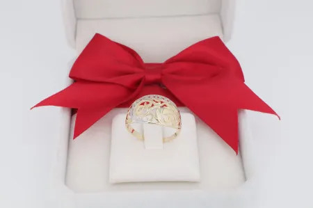 Áttört arany gyűrű (gy0402)