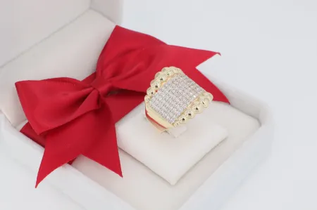 Luxus női arany gyűrű (gy0446)