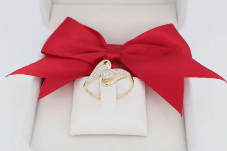 Kecses női arany gyűrű (gy0672)