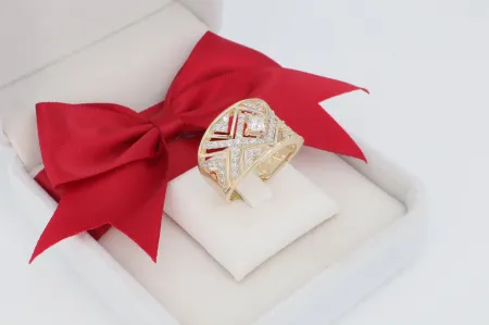 gy0732-3_női arany gyűrű