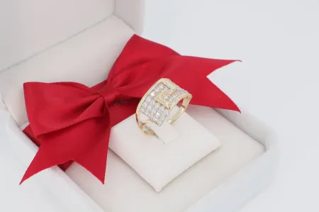 Különleges arany gyűrű (gy0736)