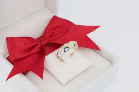 Különleges arany gyűrű (gy0772)