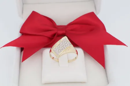 Cirkónia köves arany gyűrű (gy0776)