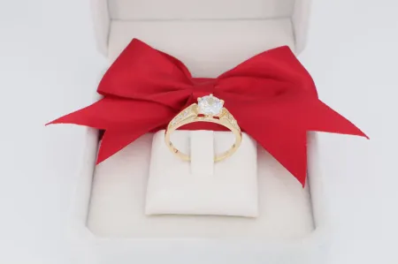 Különleges eljegyzési gyűrű (gy0830)