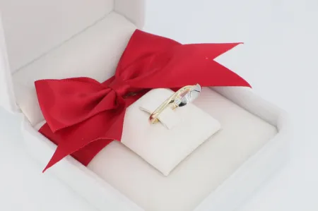 Divatos arany gyűrű (gy0898)