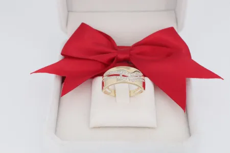 Divatos arany női gyűrű (gy0956)