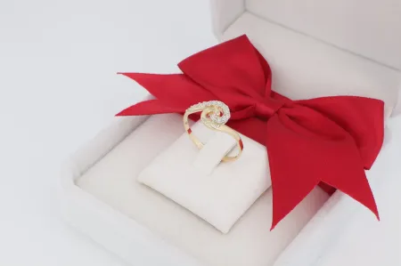 Elegáns női arany gyűrű (gy1001)