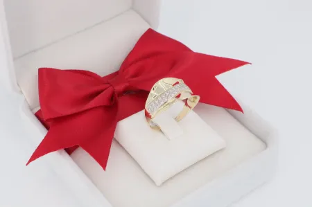 Elegáns női arany gyűrű (gy1005)