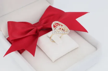 Kecses arany női gyűrű (gy1083)