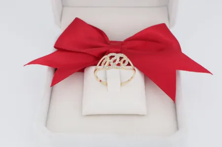 Cirkónia köves divat gyűrű (gy1214)