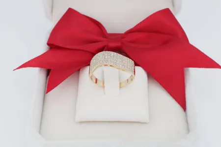 Pazar ragyogás arany gyűrű (gy1282)