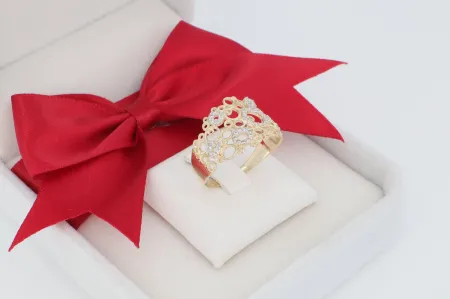 Elegáns női arany gyűrű (gy1311)