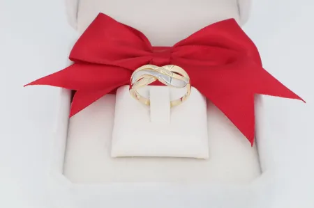 Elegáns női arany gyűrű (gy1594)