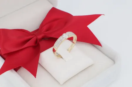 Divatos női arany gyűrű (gy1861)