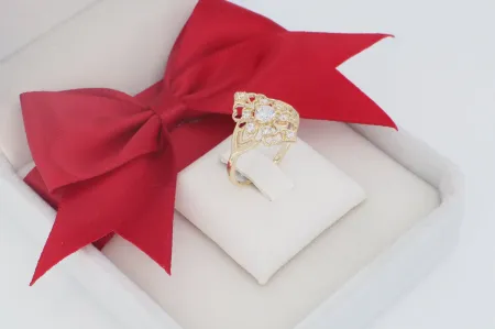 Királynői Elegancia Női Arany Gyűrű (gy1960)