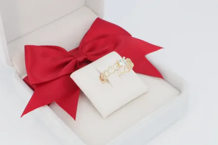 Szívecske eljegyzési gyűrű (gy1972)