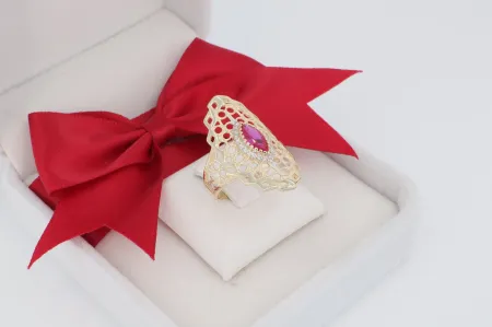 gy2006piros_női arany gyűrű