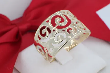 Exkluzív Áttört 14 Karátos Arany Gyűrű (gy2011)