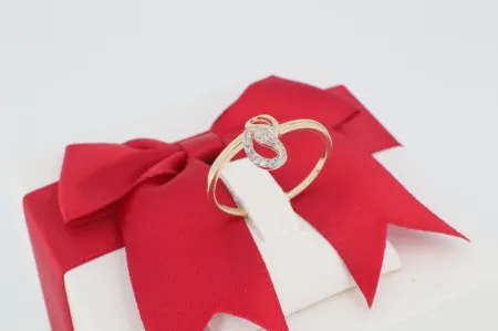 Cseppek arany gyűrű (gy2064)