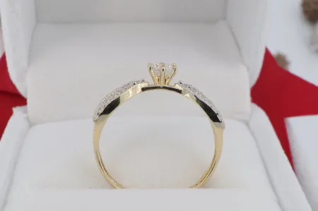 gy2126-4_női arany gyűrű